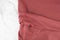 Red  Brick Brushed Baby French Terry Fleece Knit Fabric by the yard